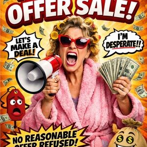 Clear out!!! I need room!